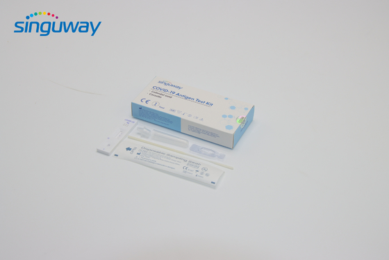 ISO9001 Rapid Antigen Self Test Kit Nasal Swab Lab RT PCR হোম টেস্ট কিট